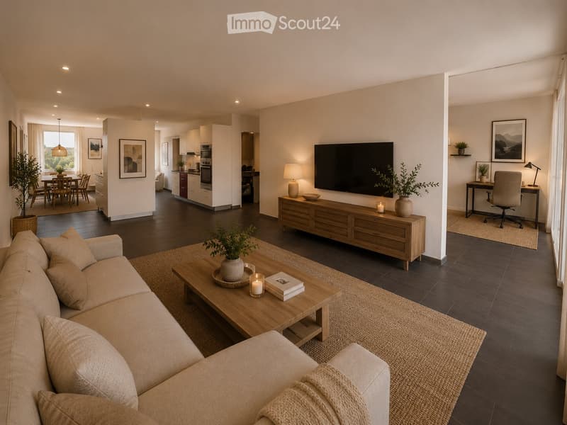 Tolle 4.5 Zimmer Wohnung / 2 Balkonen / Eigentumsstandard (3)