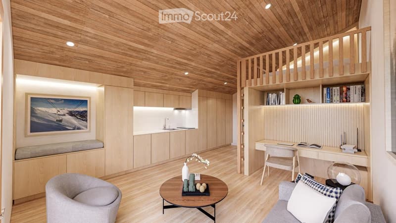 Studio neuf meublé 25 m² -Grimentz centre- dès novembre 2026 (1)