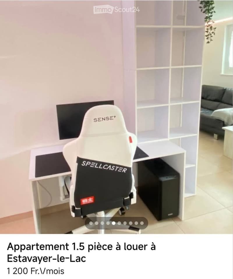 Appartement / condominium de 1 chambre et 1 salle de bain (3)