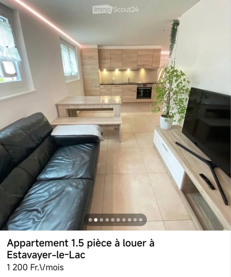 Appartement / condominium de 1 chambre et 1 salle de bain (5)