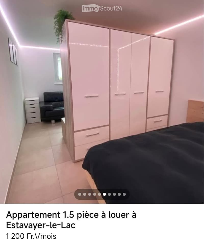 Appartement / condominium de 1 chambre et 1 salle de bain (2)