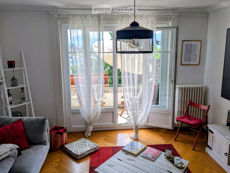 Appartement 3.5 pièces à 400 m du CHUV | vue sur le lac (1)