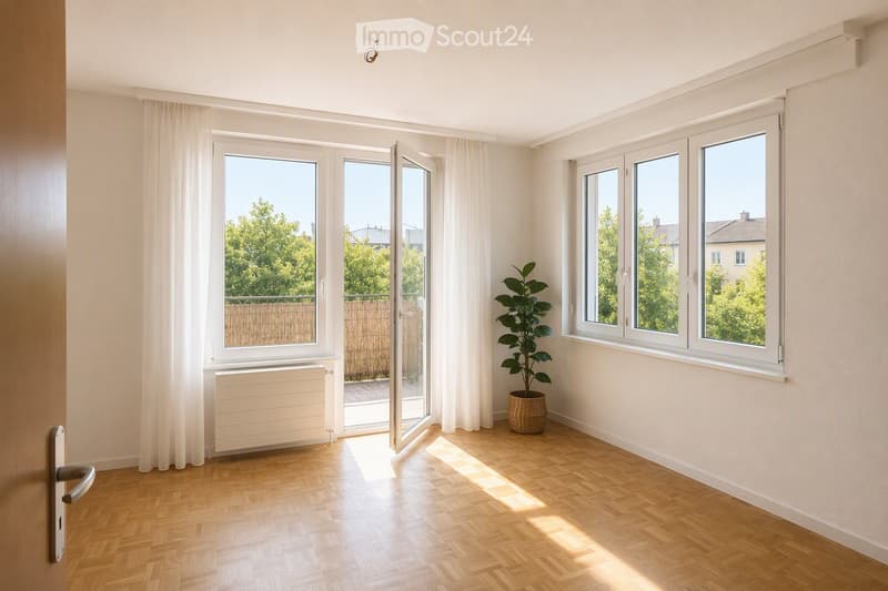 3.5 pièces lumineux avec vue sur le lac, terrace et jardin (2)