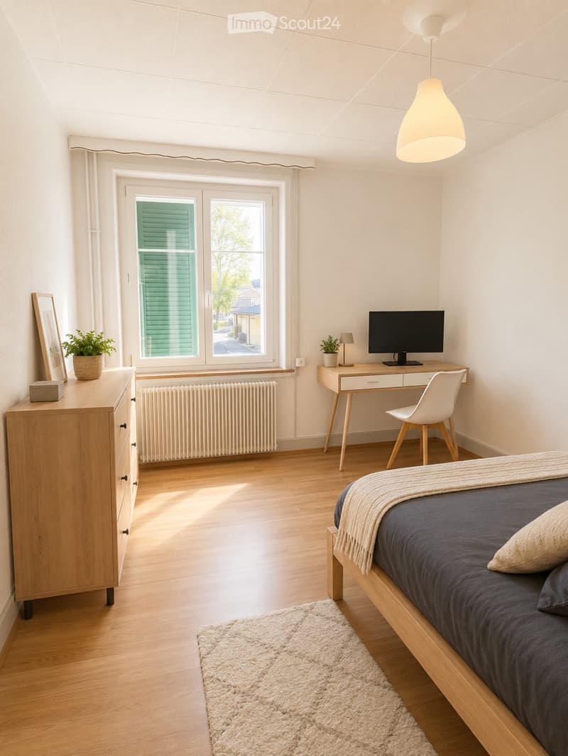 Chambre meublée colocation Vallée de Joux (1)