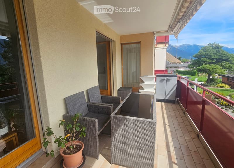 Lumineux appartement 3½ pièces à Venthône (2)