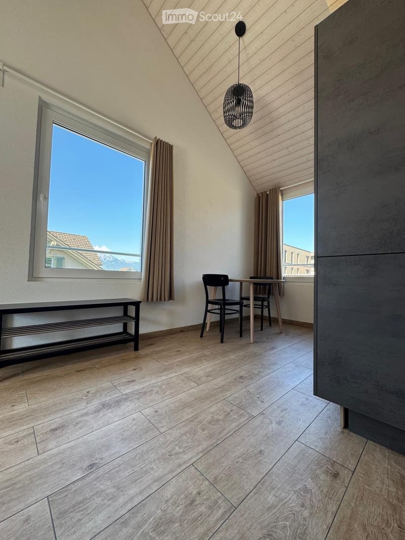 Moderne 1.5-Zimmer-Wohnung im Neubau zentral in Steffisburg (1)
