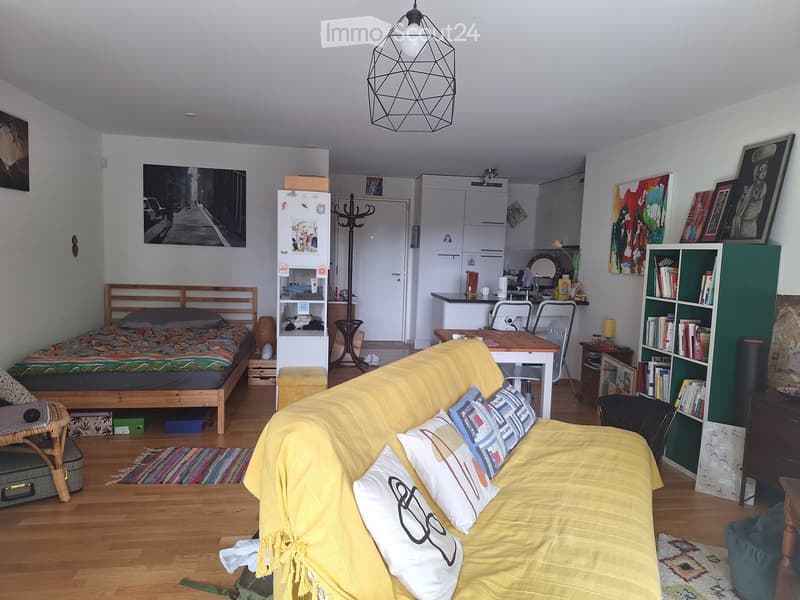 Souslocation, Lausanne Sévelin 1,5 pièce, meublé 41 m² (2)
