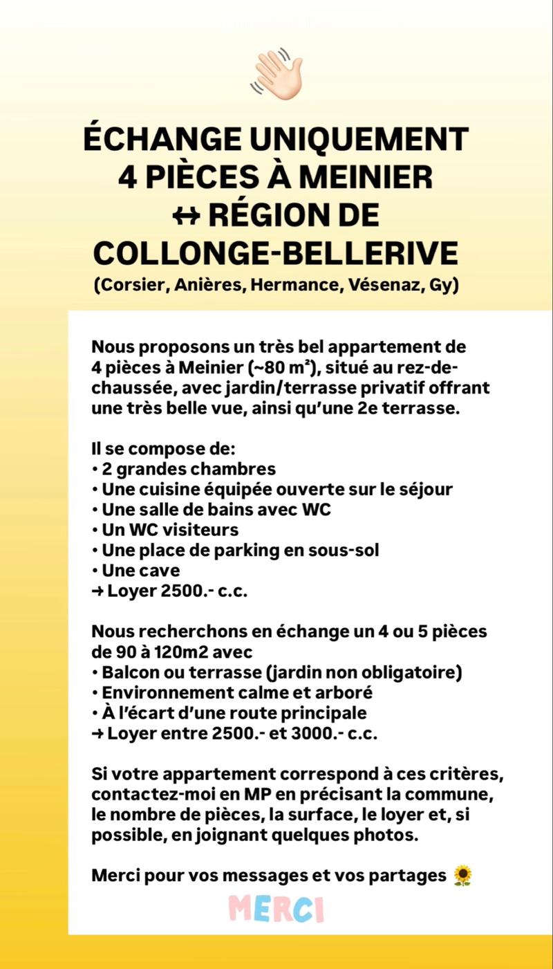 Échange 4 pièces Meinier (1252) (1)