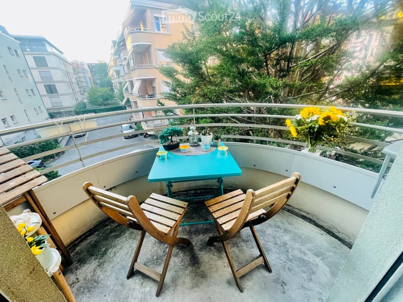 Studio meublé 30 m² - 10 min à pied de la gare de Lausanne (5)