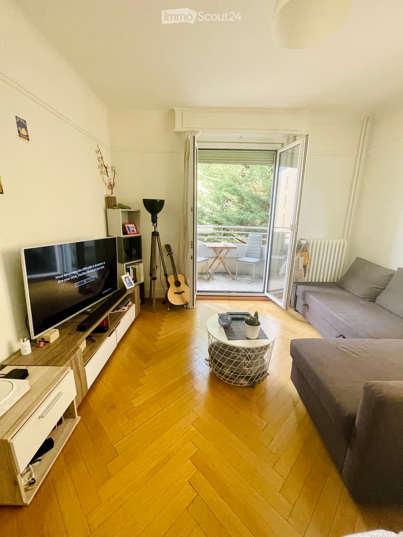 Studio meublé 30 m² - 10 min à pied de la gare de Lausanne (1)