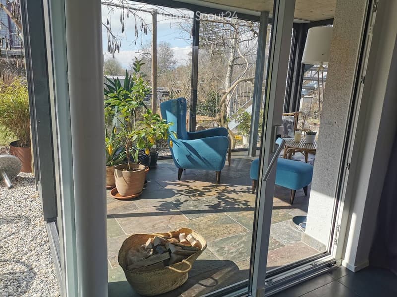 Bel appartement+veranda+garage; Wohnung+Wintergarten+seenähe (2)