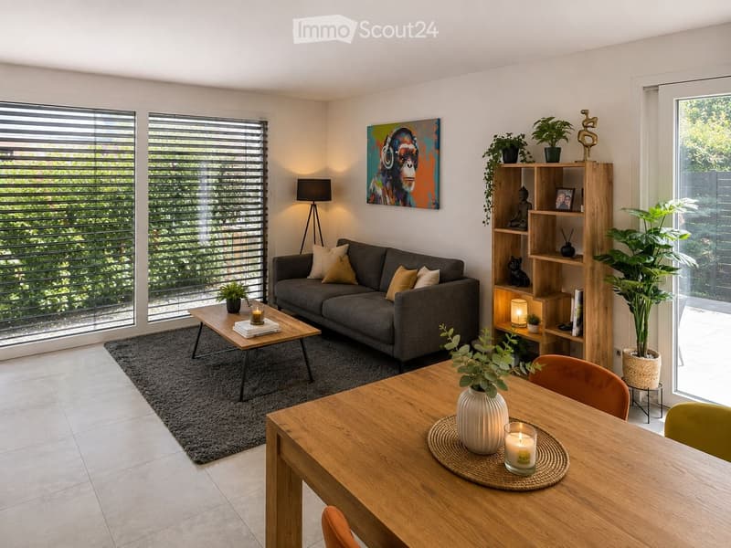 Lumineux appartement 3,5 pièces avec terrasse à Saillon (1)