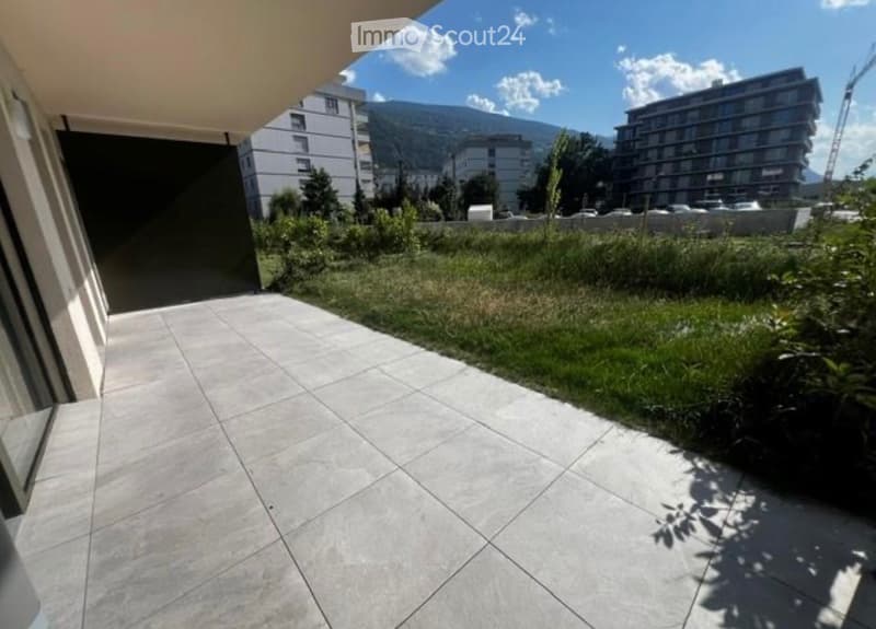 Bel appartement 2.5pcd Rez de chaussée avec grande terrasse (5)