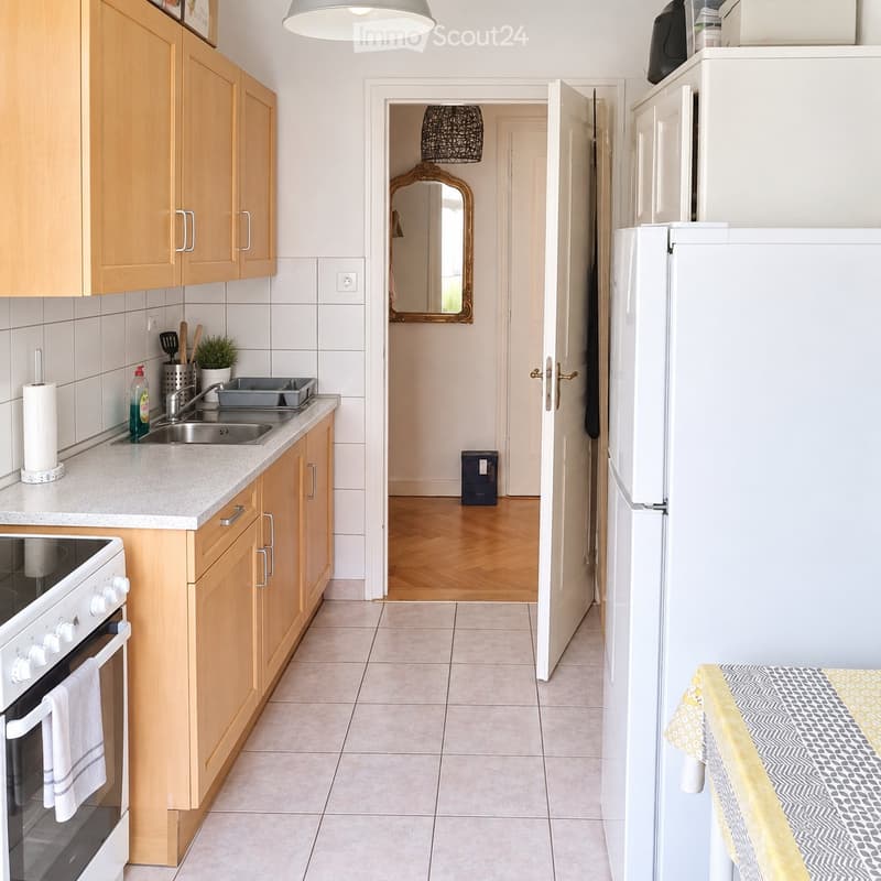 3.5 pièces avec balcon  Sous-location entièrement équipé (4)