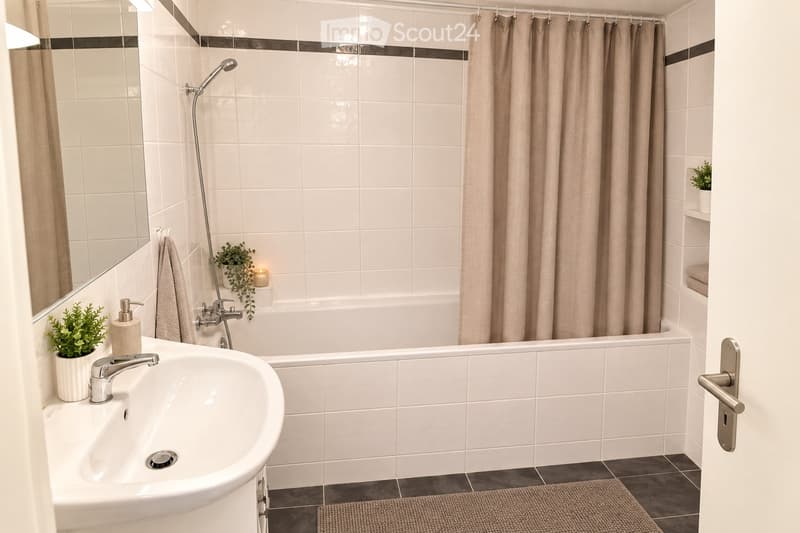 3.5 pièces avec balcon  Sous-location entièrement équipé (5)