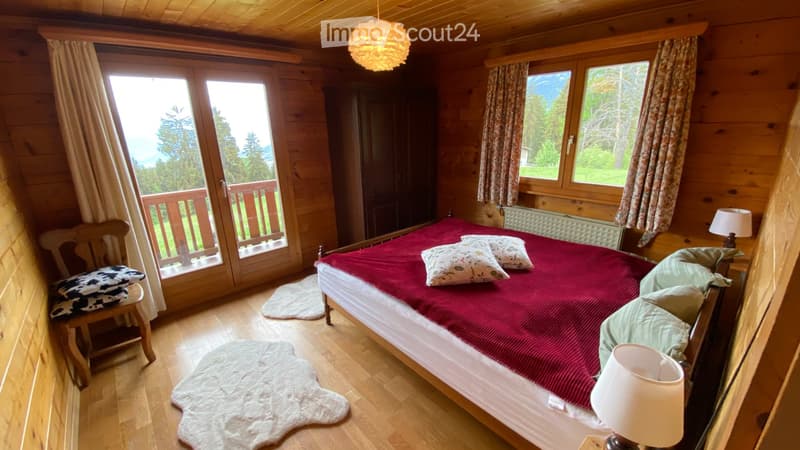 A louer cet hiver chalet meublé vue imprenable sur les Alpes (3)