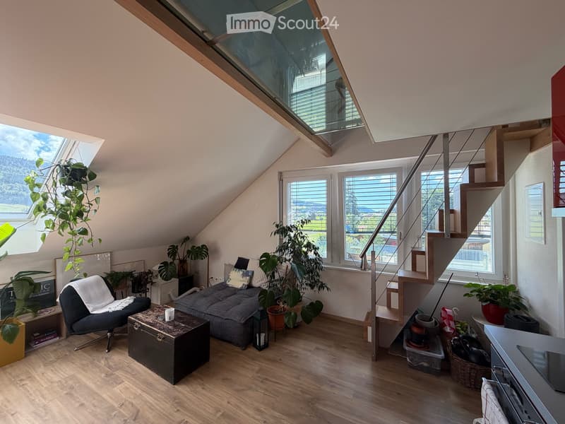 Grand studio en duplex à louer à la Vallée de Joux (1)