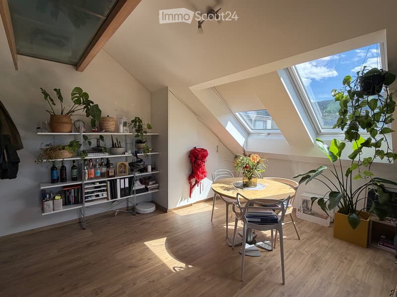 Grand studio en duplex à louer à la Vallée de Joux (4)