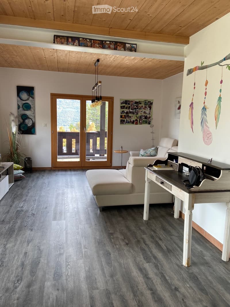 3.5 pces avec jardin et vue dégagée  83 m² (4)