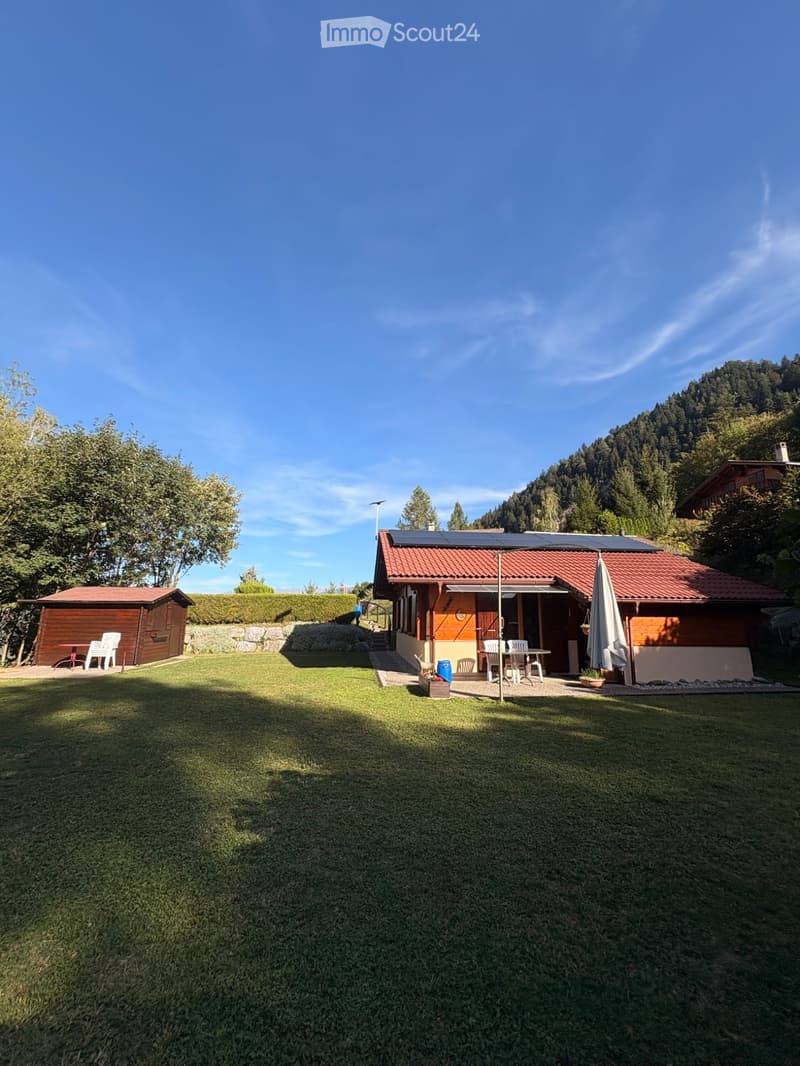 Chalet individuel coup de coeur Mayens de Chamoson (2)