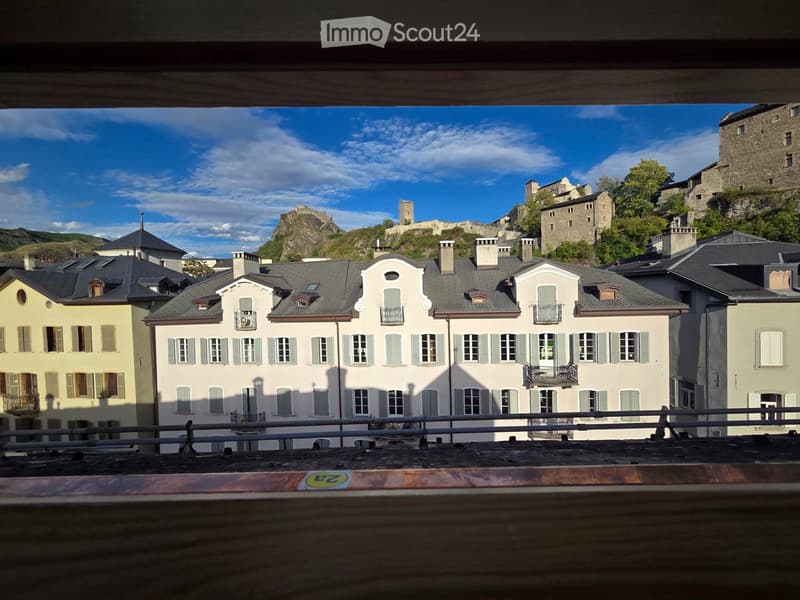 Studio meublé au centre ville de Sion (1)