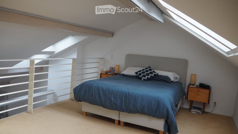 Lutry-bourg Loft de caractère, 80 m² avec mezzanine (3)