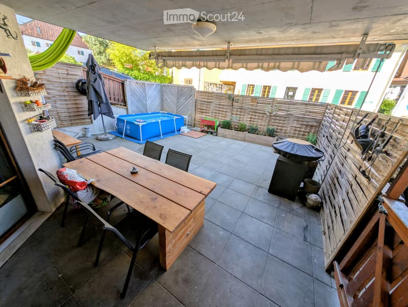 Grand 4.5 plein pied avec terrasse (1)