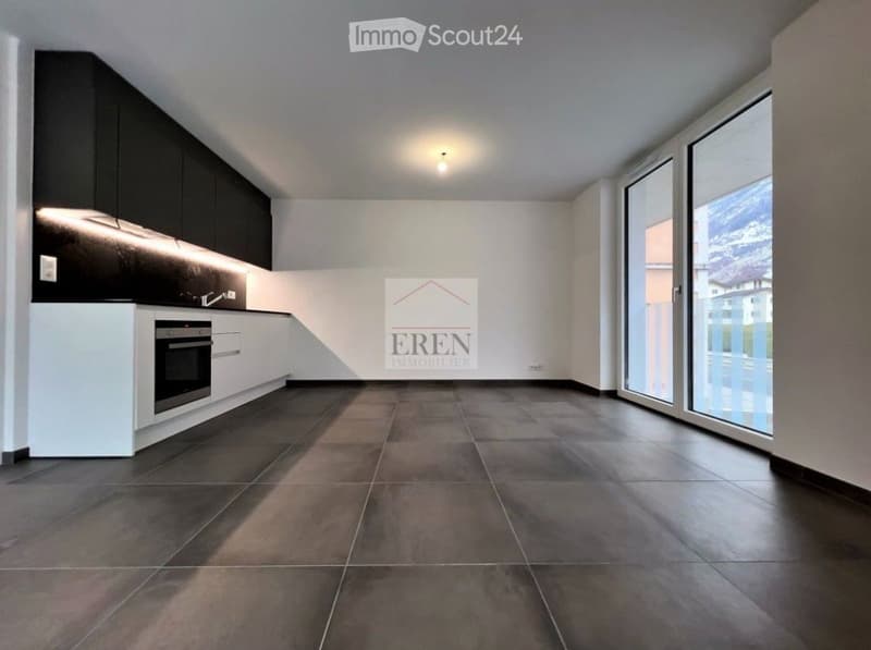 Studio de 42 m2 avec balcon et vue + cave + parking couvert (3)