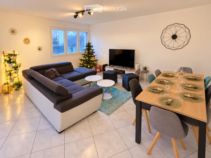 Magnifique appartement avec grand balcon à Sierre à louer. (4)