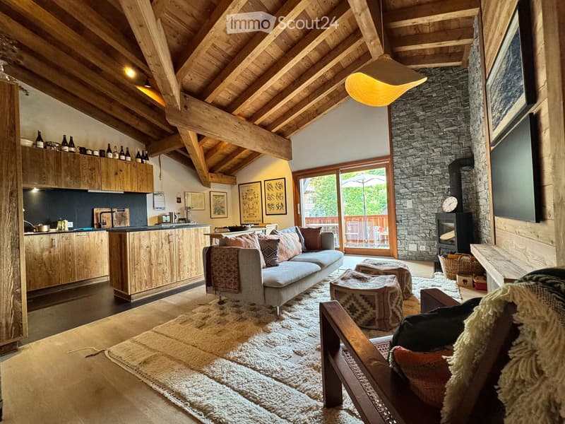 Appartement de 4,5 pièces au dernier étage, Les Paccots (1)