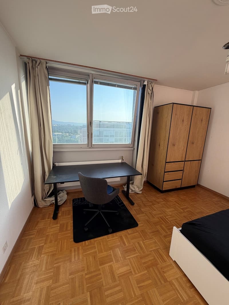 Chambres meublées avec vue panoramique, piscine sur le toit (2)