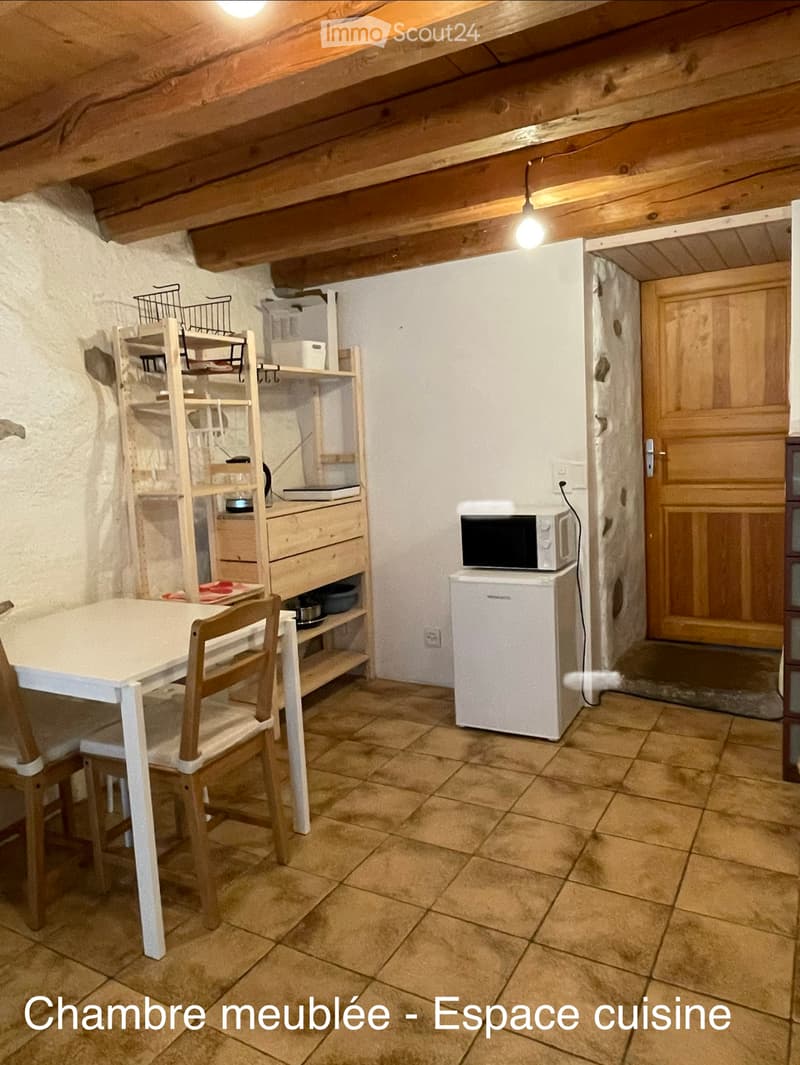 Grande chambre meublée, 45m2, dans maison vigneronne (5)