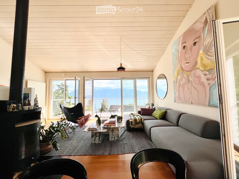 Magnifique maison avec superbe vue lac à Grandvaux (2)