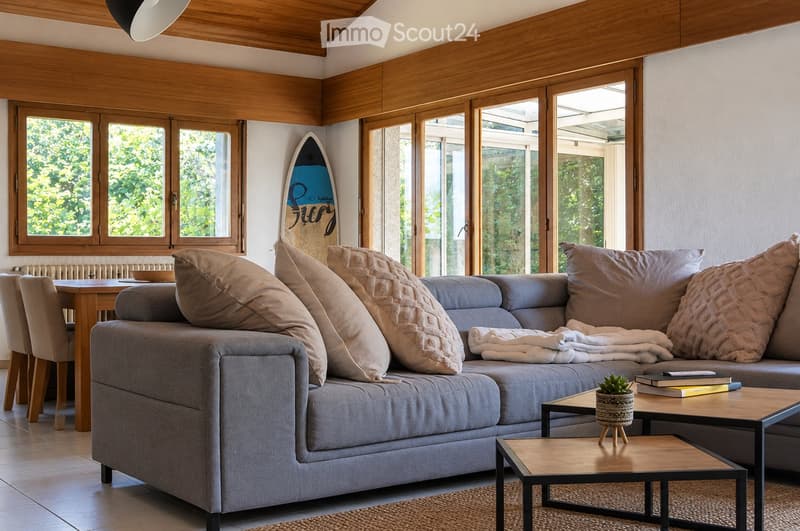 Chambre dans villa avec piscine Thônex (2)