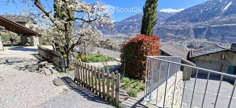 Petite maison meublée 2.5 pièces avec jardin et vue - Vaas (1)