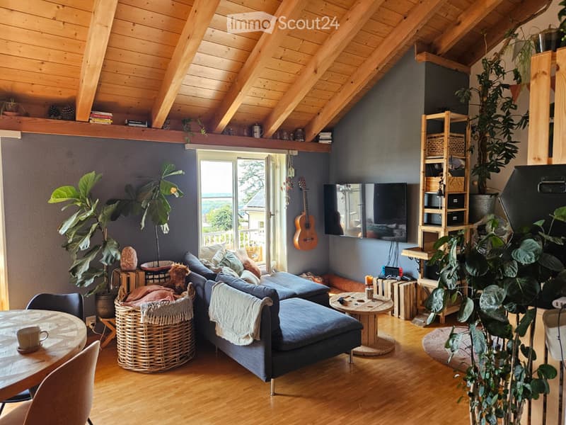 2 pièces en duplex avec vue lac (2)