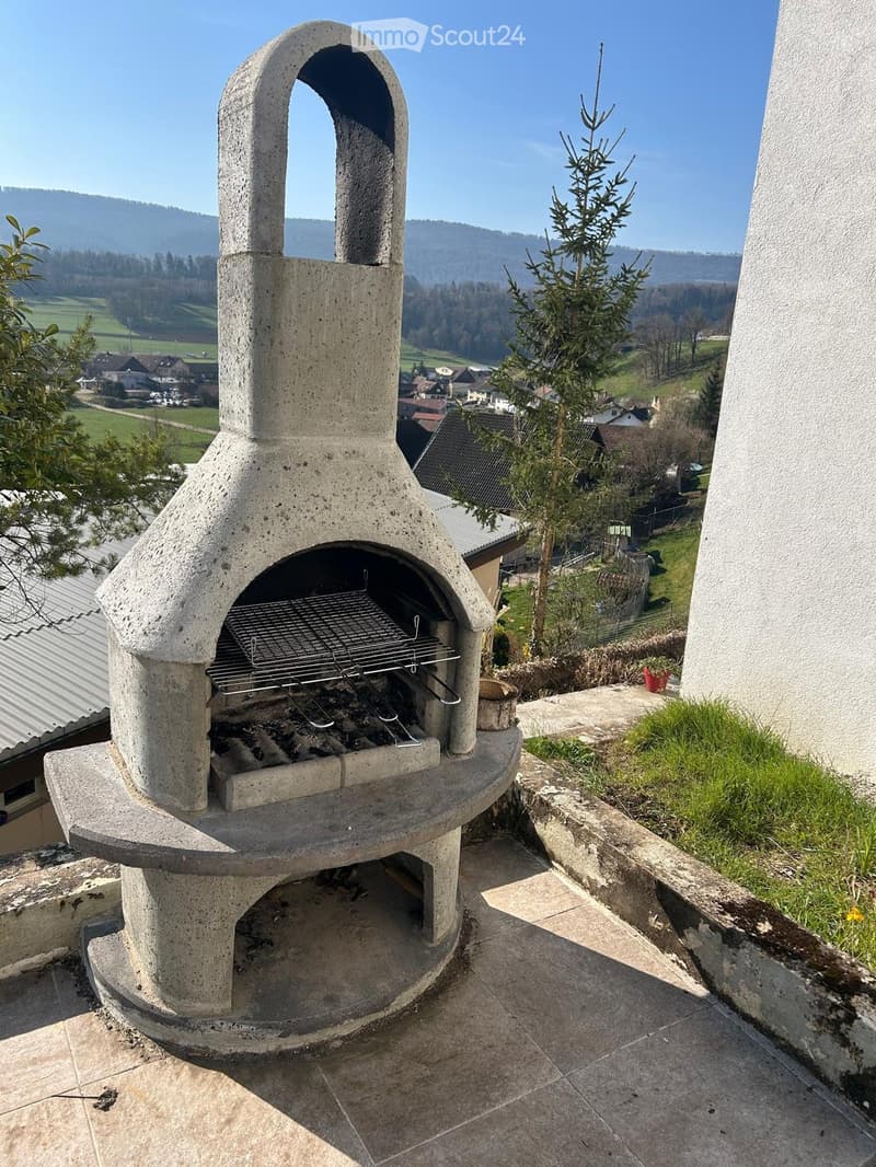 Appartement 4 pièces avec terrasse et jardinet Courtedoux (3)