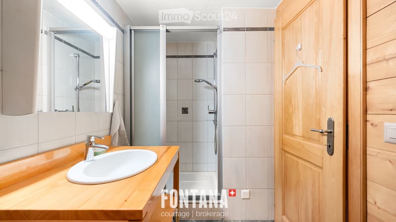 Appartement d'une pièce meublé avec terrasse aux Diablerets (2)