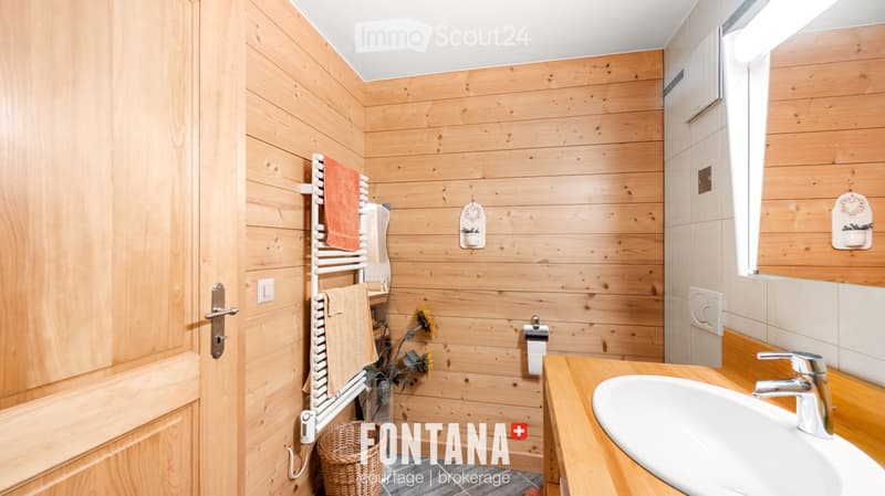 Appartement d'une pièce meublé avec terrasse aux Diablerets (3)