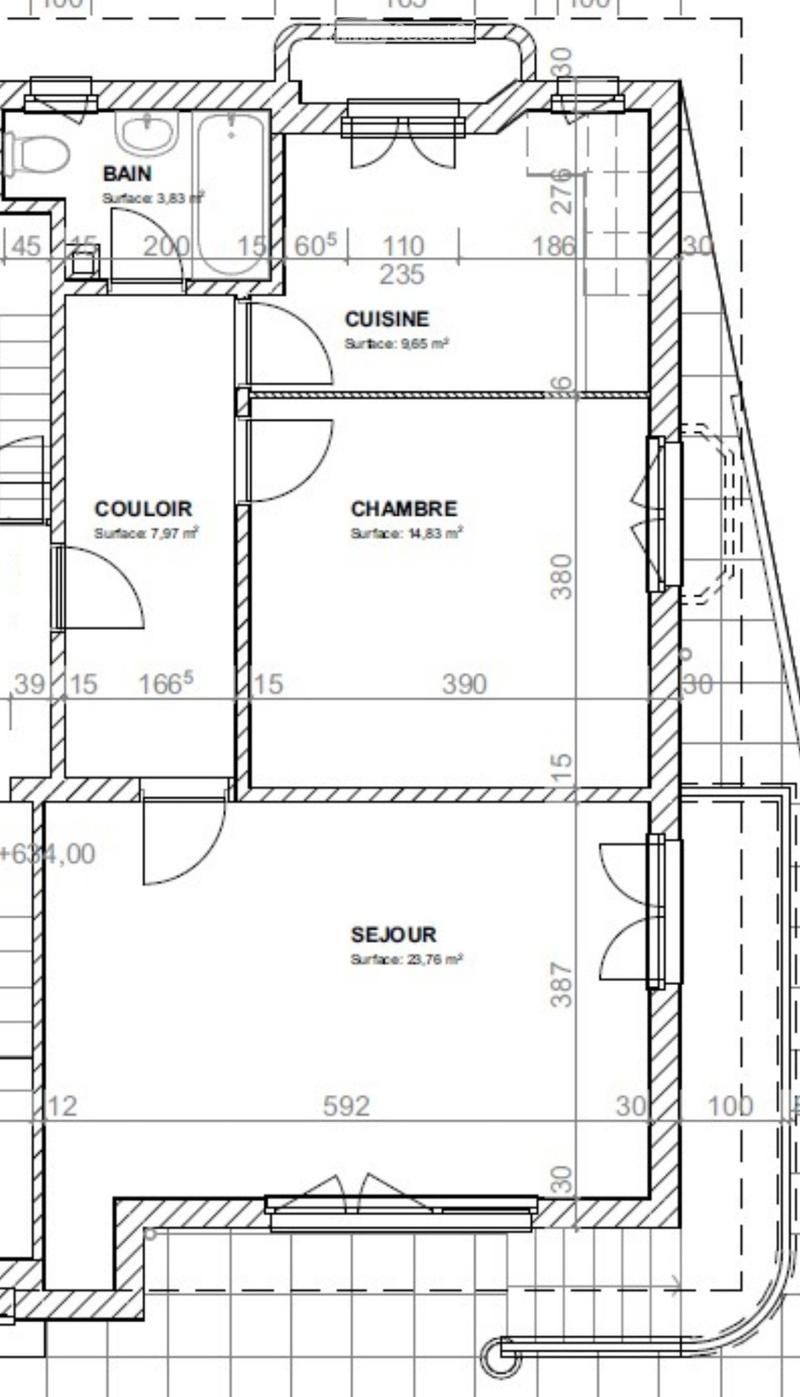 Appartement 2.5 pièces, rénové, proche de la gare (1)