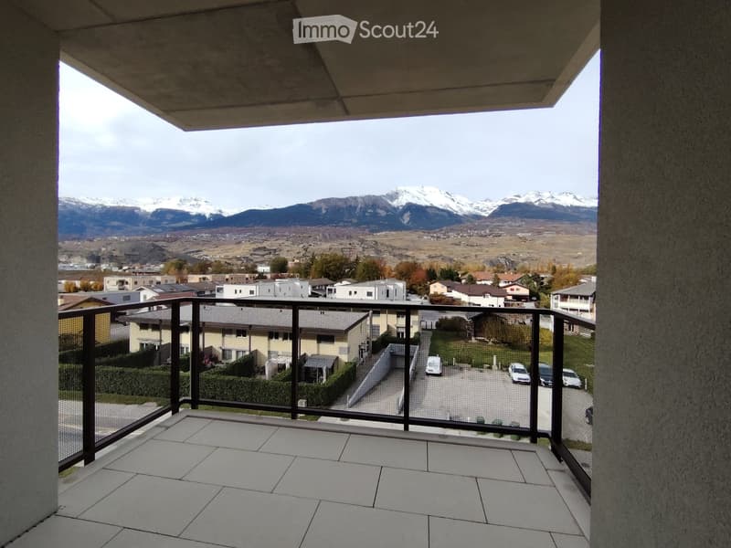 Appartement 2,5 pièces avec vue + place de parc intérieure (5)