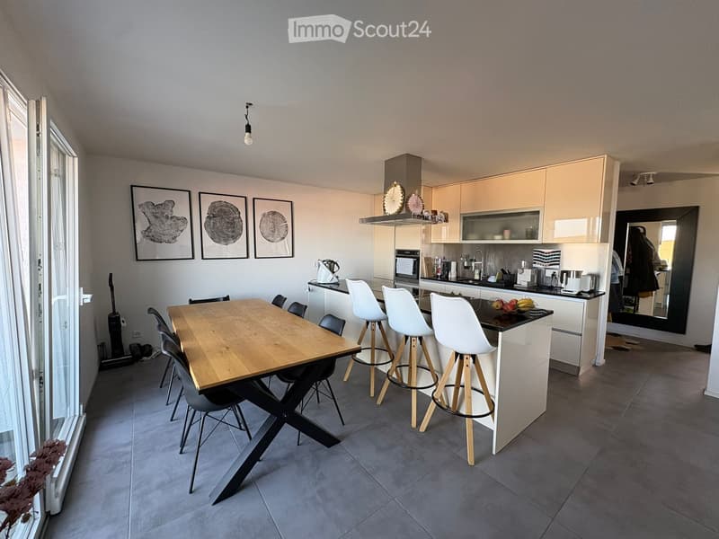 Magnifique duplex de 4,5 pcs avec terrasse et vue sur le lac (2)