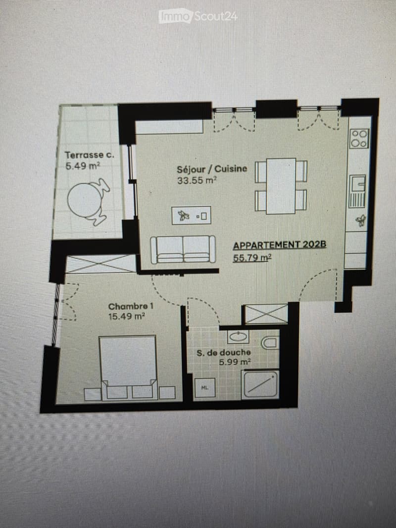Appartement 2,5 à louer (4)