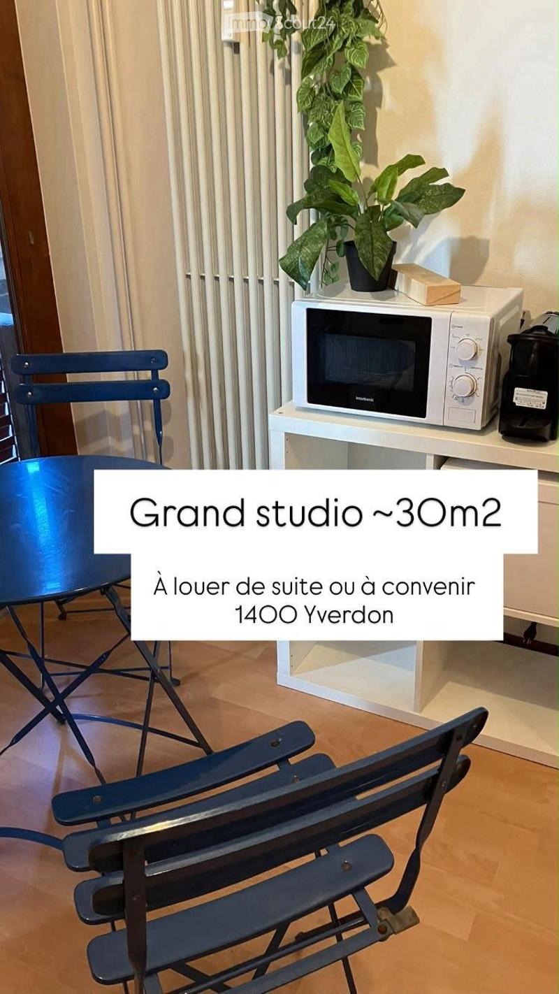 Studio à louer à Yverdon proche centre ville (2)