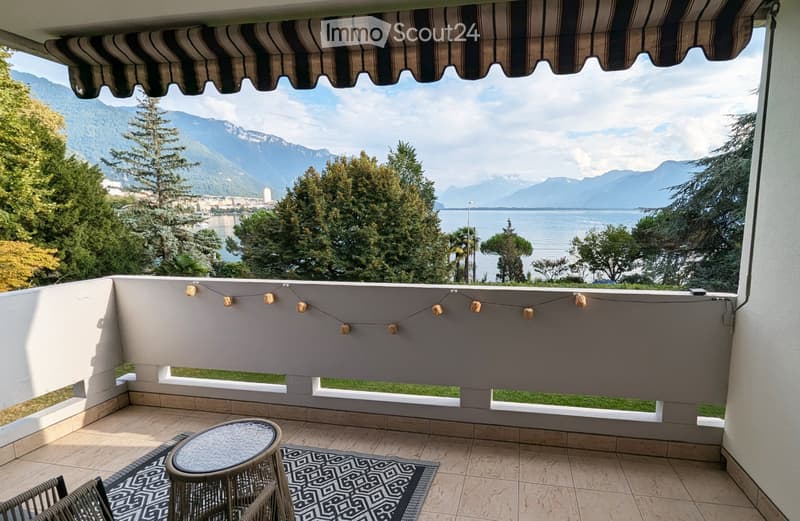 Studio de standing meublé premium au bord du lac à Montreux (2)