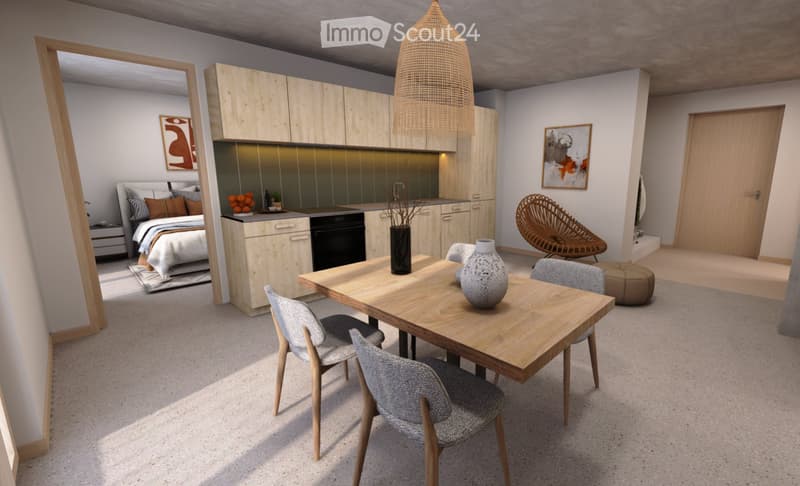Appartement NEUF de 3 pces dans nouveau quartier à Neuchâtel (2)