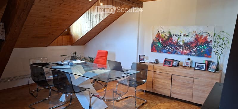 Spacieux 4 pièces sous les toits  env. 130 m²  3 chambres (3)