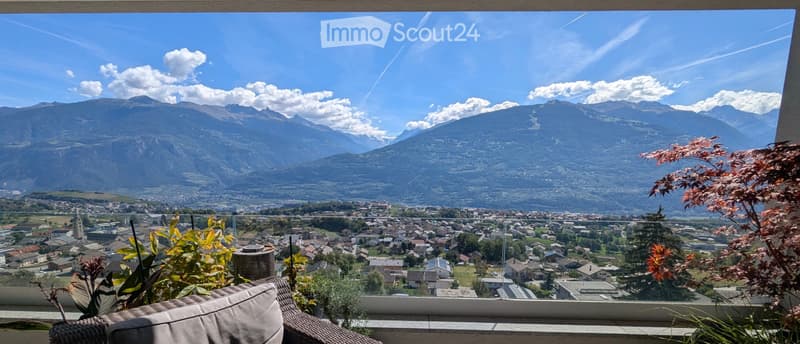 Superbe 2.5 pièces en attique avec vue panoramique à Savièse (5)
