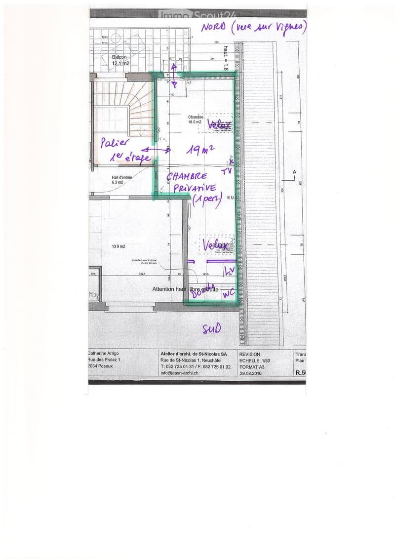 Chambre Meublée Privative 1 personne, Petite colocation (4)