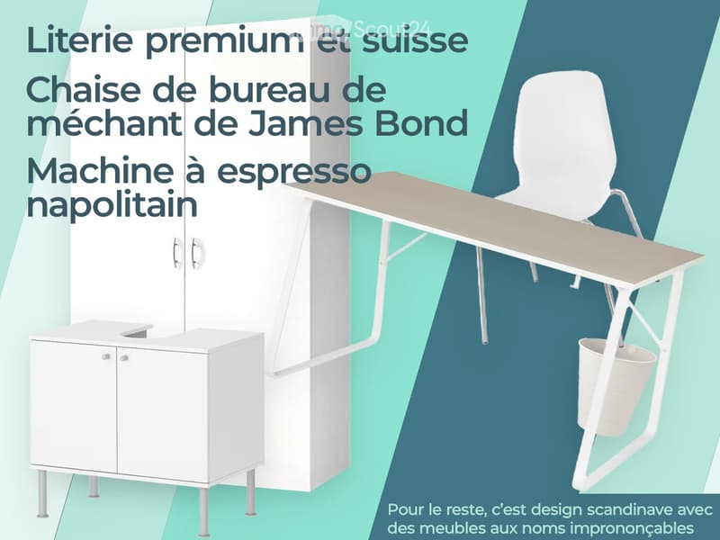 Studio meublé à Onex (5)
